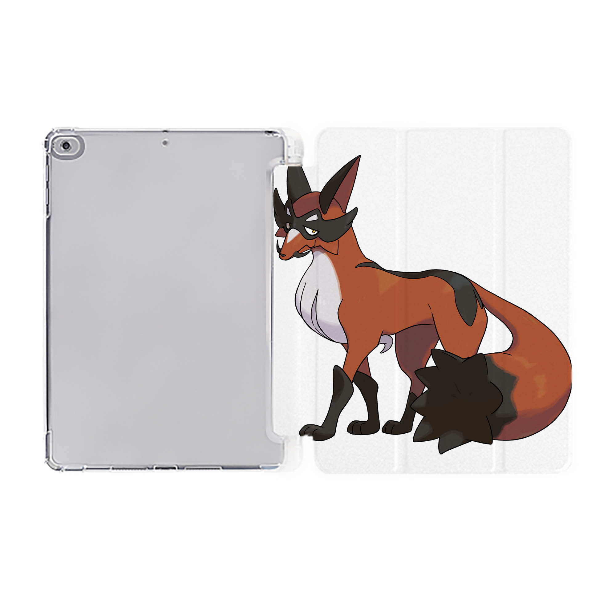 （画像用） ポケットモンスター Pokémon IPad ケース ペン収納付き 三つ折りスタンド PUレザー×シリコン 対応機種9.5/10.5/10.9インチ